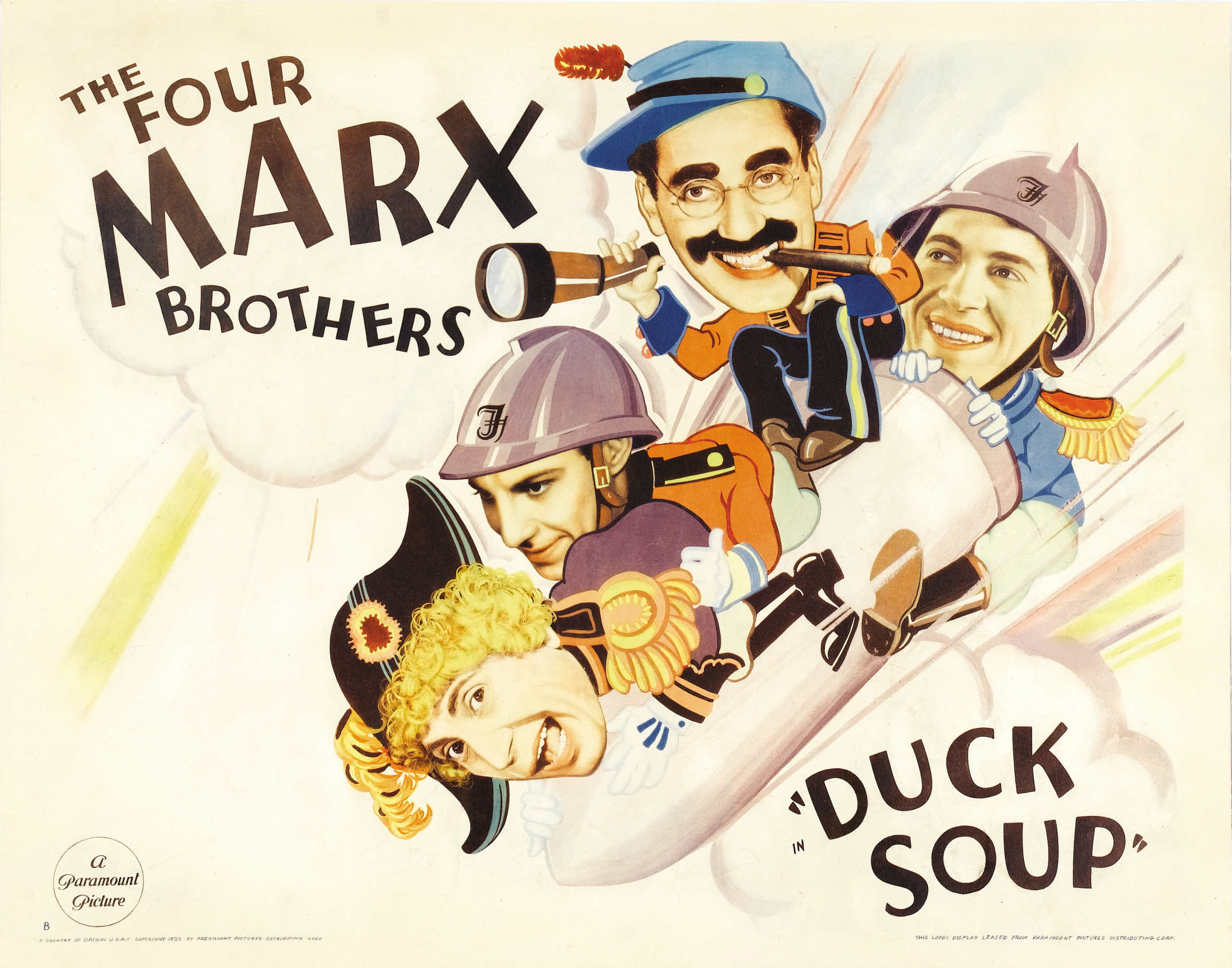Duck Soup film poster