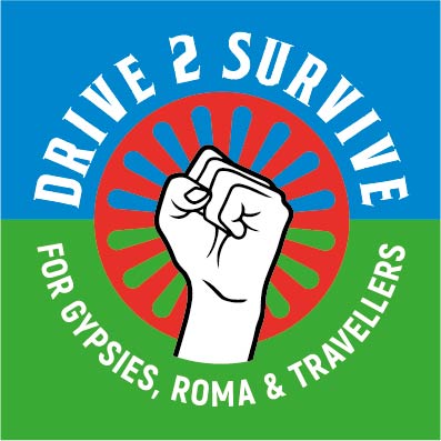 Drive to Survive logo showing hand in clenched fist