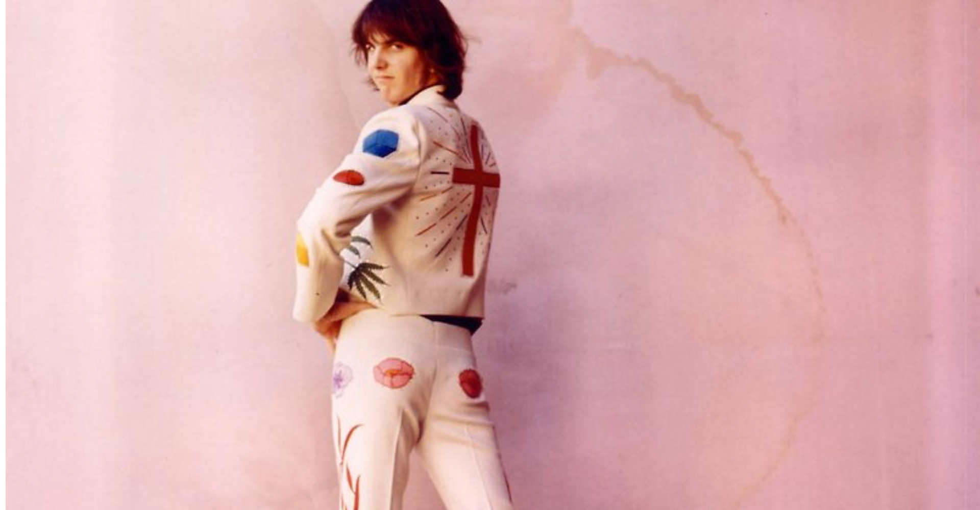 Gram Parsons in white suit
